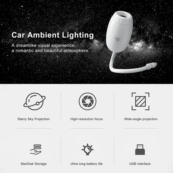 Starlit Car Interior Light